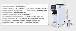 Amocart Commercial Ice Cream MachineSingle Flavor Countertop Soft Serve Ice Cream Maker Touch Screen Auto Clean Pre-cooling