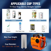 Load image into Gallery viewer, Amocart 11oz-15oz Mug Heat Press Mini Gift Ceramic Cup Presser Tumbler DIY Handheld Sublimation Blanks Auto Printing Machine
