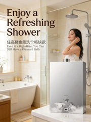 Load image into Gallery viewer, Household Constant Temperature Gas Water Heater Forced Exhaust Natural Gas LPG For Bath Use

