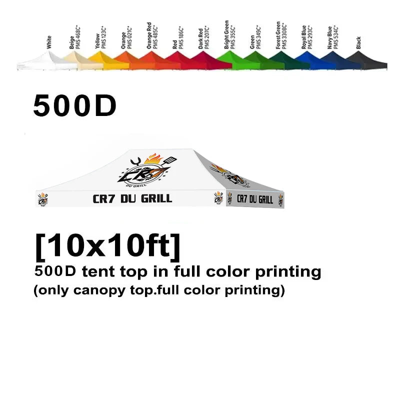 Easy up  Custom Trade Show Roof 10X10ft Gazebo Marquee Outdoor Big Event Retractable Cheap Pop up Canopy Tent 3x3m with Logo Amocart