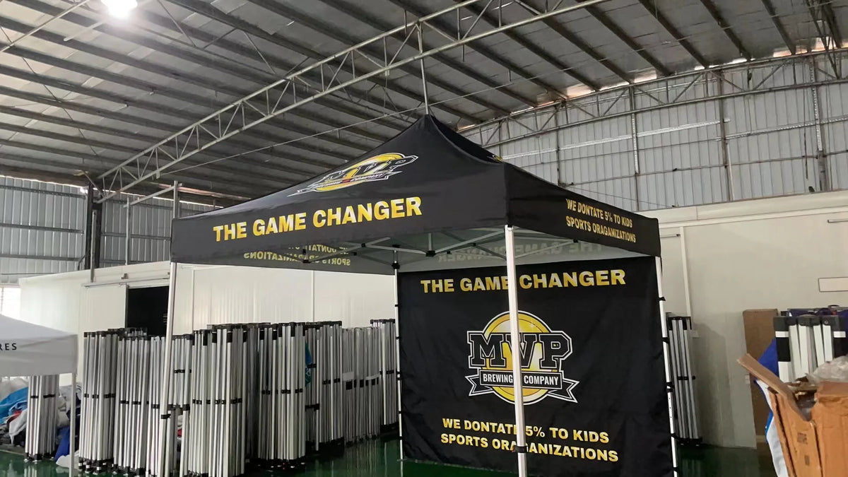Easy up  Custom Trade Show Roof 10X10ft Gazebo Marquee Outdoor Big Event Retractable Cheap Pop up Canopy Tent 3x3m with Logo Amocart