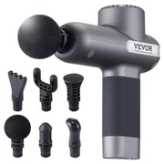 Bild in Galerie-Viewer laden, SucceBuy Mini Massage Gun Percussion Muscle Massage Gun for Athletes w/ 5 Speed Levels &amp; 6 Massage Heads for Pain Relief Muscle
