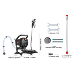 SucceBuy 750W 950W Airless Paint Sprayer 3000PSI High Efficiency Electric Airless Sprayer Handheld Paint Sprayers