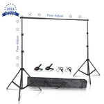 SH Photography Background Backdrop Stand Support Picture Canvas Frame System Kit With Carry Case For Muslin Photo Video Studio