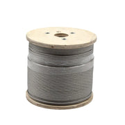 Load image into Gallery viewer, SucceBuy T316 Stainless Steel Cable 7x7 Steel Wire Rope 500FT Cable Railing Transport Wire Rope Cable for Railing Decking DIY
