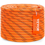 SucceBuy 120ft Dual-Weave Polyester Cord 3/8 1/2 inch 48-Strand Multi-Use Rope Arborist Activities Outdoor Adventures Versatile
