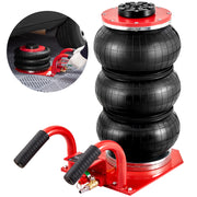 Load image into Gallery viewer, SucceBuy Triple Bag Air Jack 3 Ton (6600 lbs) Capacity Portable Pneumatic Car Jacks Heavy Duty &amp; Quick Lifting for Garage Repair
