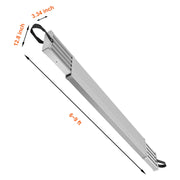 Bild in Galerie-Viewer laden, Amocart Telescoping Aluminum Work Plank 6-9 Feet 500lbs Capacity 12.5inch Width Aluminum Scaffold Plank Extension Staging Plank
