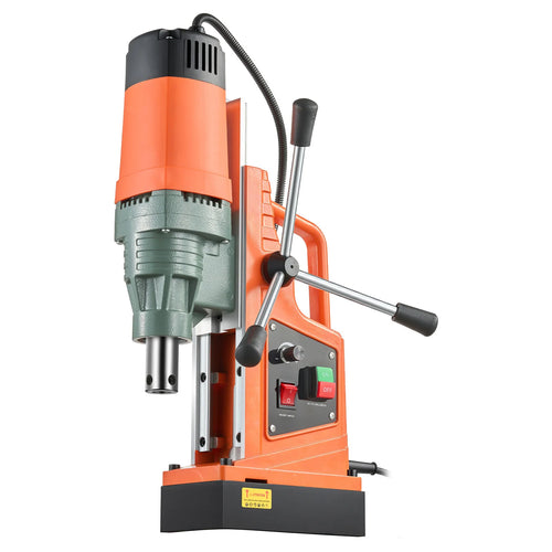 SucceBuy Magnetic Drill 1550W Motor 2 inch Coring Diameter 2922 lbf Magnetic Force 0-550 RPM Variable Speed for Metal Surface