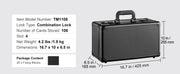 Charger l'image dans la visionneuse de galerie, Amocart Graded Card Storage Box 4 Slots or 5Slots with Key Lock or Coded Lock Foam Dividers for 96/108/120/162 PSA Graded Cards
