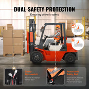 Load image into Gallery viewer, SucceBuy Universal Forklift Seat Fold Down Tractor Seat with Adjustable Angle Back and Micro Switch Comfortable Forklift Seat
