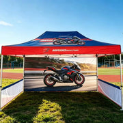 Charger l'image dans la visionneuse de galerie, Outdoor Custom Gazebo Advertising Party Folding Personalized Pop Up Vendor Tent Business Tents for Trade Show Events Advertising
