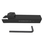 Load image into Gallery viewer, MGEHR1010 MGEHR1212 MGEHR1616 MGEHR2020 MGEHR2525 1.5 2 3 4 Grooving Tool Holder +10PCS MGMN150 MGMN200 Carbide Grooving inserts
