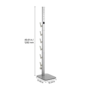 Load image into Gallery viewer, SucceBuy Vacuum Stand Compatible With Dyson Stable Holder with 4 Hooks for Dyson DC30/31/34/35/58/59/62/74 Cordless Upright
