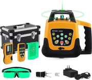 Load image into Gallery viewer, 【Popular】Iglobalbuy Rotary  Level Green Beam 500M 360 Automatic Self-Leveling Horizontal/Vertical Receiver ABS-Compati
