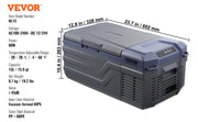 Charger l'image dans la visionneuse de galerie, Amocart 8L to 75L Car Refrigerator Fridge Portable Icebox Single&amp;Dual Zone w/Blue Tooth Temp Adjustable for Outdoor Camping RV
