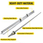 Load image into Gallery viewer, Amocart Linear Rail Ballscrew x 3 RM1605-350mm 650mm 1050mm x 2 Linear Rail Support, 12 CNC Kit Linear Shaft Optical Axis DIY
