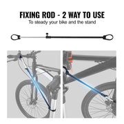 Load image into Gallery viewer, Amocart Bike Repair Stand Heavy-duty Aluminum Adjustable Height Magnetic Tool Tray Telescopic Arm Foldable for Home Shops
