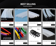 Load image into Gallery viewer, 1/5 Meters Food Grade Clear Transparent Silicone Rubber Hose ID 0.51 2 3 4 5 6 7 8 9 10 12mm O.D Flexible Nontoxic Silicone Tube

