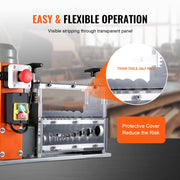 Bild in Galerie-Viewer laden, Amocart Electric Wire Stripping Machine Cable Stripper Peeler 750W 1.5-32mm 10 Channels Acrylic+Aluminum Scrap Copper Recycling
