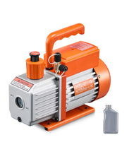Load image into Gallery viewer, Amocart Vacuum Pump &amp; Oil Bottle 3.5CFM/4CFM/5CFM 1-Stage or 6CFM 9CFM 2-Stage, R134a R22 R410a Systems Conditioner Maintenance
