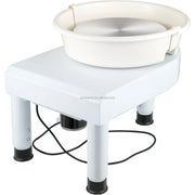Load image into Gallery viewer, 450W Pottery Wheel Machine 14in/35cm Ceramic Wheel Forming Machine Electric Clay Machine Foot Pedal
