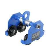 Load image into Gallery viewer, SucceBuy 0.5/1/2T Manual Push Beam Trolley with Dual Wheels Adjustable Width 2.5-5.5in Garage Hoist for Straight Curved I Beam - AMOCART
