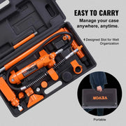Load image into Gallery viewer, Amocart 4/10/12/20 Ton Power Hydraulic Cylinder Jack Autobody Frame Repair Tool Kit Automotive Truck Lifting  Heavy Equipment
