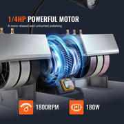 Load image into Gallery viewer, Amocart Cabbing Machine 6" 2HP 1800rpm Efficient Lapidary Rock Grinder Polisher With Lamp &amp; Water Pump for Gem Jade Stone
