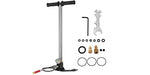 Amocart 3 Stage PCP Pump 30MPa 4500PSI Pressure Gauge Air Hand Stirrup Pump for Car Bicycle Tire Scuba Tank Paintball Filling