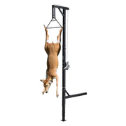 Bild in Galerie-Viewer laden, SucceBuy 400/500/600Lbs Truck Hitch Game Hoist with &amp; Adjustable Height Hunting Deer Hoist Winch for Skinning &amp; Cleaning Game
