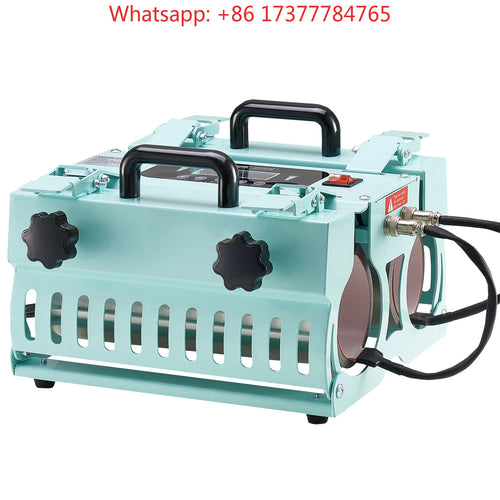 2 Station Heaters SucceBuy Tumbler Heat Press Machine 11-30oz Mug Press Sublimation Cups Tumblers and Mug 19.6lbs