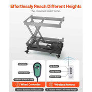 Load image into Gallery viewer, Amocart Electric Lift Table 330lbs Capacity Single Scissor Lift Table 8 - 28in Height Adjustable Platform for Material Handling
