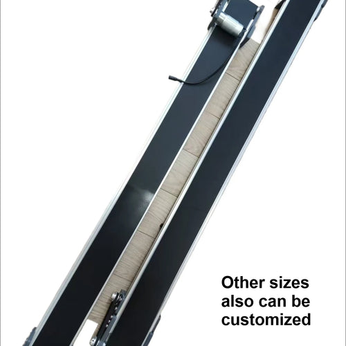 Custmized 130*10cm Desktop Production Line Conveyor Belt 116RPM Conveyor Belt Speed Adjustable Assembly Line Electric Conveyor