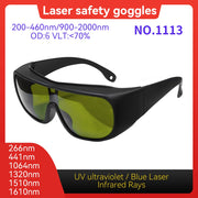Load image into Gallery viewer, Laser Protection  laser glasses 10600nm OD6 UV400 532nm 808nm 1064nm Laser Safety Glasses IPL glases Laser Protective glasses
