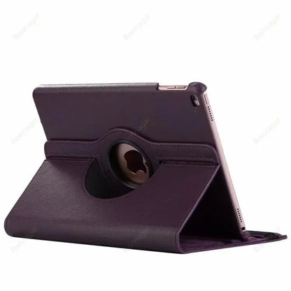 Case For iPad Air2 Air1 Cover 5th 6th 7 8 9 10.2 Funda iPad A19 2026 A16 2025 Air11 2025 Pro11 9.7 2018 2017 360° Rotating Case