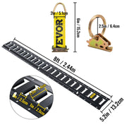 Load image into Gallery viewer, Amocart E-Track Tie-Down Rail, 4/6/16/28Pcs 4/6/16/28Ft Steel Rails w/ Standard 1" x 2.5" Slots, Compatible wwith O and D Rings
