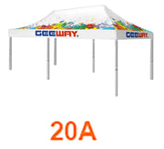 Load image into Gallery viewer, Canopy Cover 3x3 Heavy Duty Outdoor Popup Luxury Big Stretch Gazebo Tent Custom 10 X 10 Commercial Promotional Tent for events

