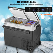 Load image into Gallery viewer, SucceBuy 58 L Portable Car Refrigerator Car Refrigerator Fridge Dual Zone Portable Freezer Compressor Cooler for Home, Outdoor
