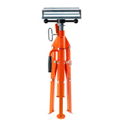 Load image into Gallery viewer, SucceBuy Roller Stand Heavy Duty 2500 LBS Load Capacity 27.6"-52" Adjustable Folding Roller Support Stand for Pipe Wooden Boards
