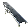 Customizable Incline Feeder & Loading Unloading Machine: Small Folding Conveyor Belt for Assembly Line Transport System