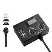 Bild in Galerie-Viewer laden, SucceBuy Smart Power Distribution for Dryer and EV, 3-Color LED Indicator, With NEMA 14-30 Plug, NEMA 14-30 &amp; NEMA 14-50 Outlets
