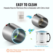 Charger l'image dans la visionneuse de galerie, SucceBuy Distillateur d'eau 4L 1,05 gallon Purificateur d'eau pure Filtre pour comptoir domestique 750W Fabricant d'eau distillée Acier inoxydable
