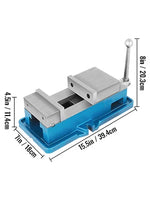 Amocart 5" Super-Lock Vise For NC/CNC Machines Bench Clamp Vise High Precision, CNC Lockdown Vise Drilling 125mm Width CNC 24KN