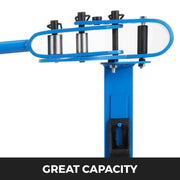 Bild in Galerie-Viewer laden, SucceBuy YP-38 Floor Mounted  Bender with 7 Dies Mutifunctional 44in Telescopic Rubber Handle Copper Steel Tube Bending Tool
