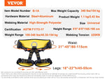 Amocart Half Body Safety Harness Tree Climbing Harness Half Protection Harness 340 lbs for Fire Rescuing Caving Rock Climbing