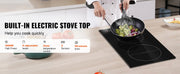 Load image into Gallery viewer, SucceBuy 2 Burners Electric Induction Cooktop Stove Hob Built-in Burner Cooker Sensor Touch Control Magnetic Cooker Hot Plate
