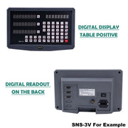 Load image into Gallery viewer, DRO readout SNS-2V/3V EDM RS232 Universal Lathe milling machine TTL AC110V/220V display FOR linear scale Rrating Ruler Encoder
