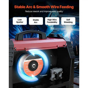 Load image into Gallery viewer, Amocart Flux Core MIG Welding Wire E308LFC-O 0.03in with Low Spatter for All Position Arc Welding Self-Shielded for Outdoor Use
