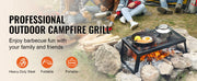 Bild in Galerie-Viewer laden, SucceBuy 18/24in Barbecue Charcoal Grill Outdoor Home Appliance for Outdoor Cooking Camping Picnics Beach
